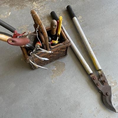 Garden Clippers And Trowels