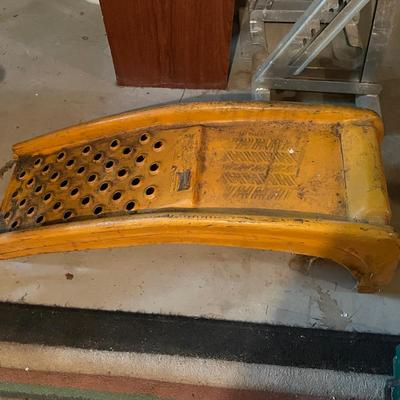 Pair Of Metal Ramps