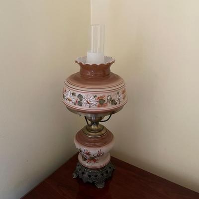 Vintage Electric Oil Lamp