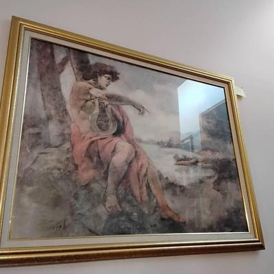 Large Print Of Classical Greek Scene