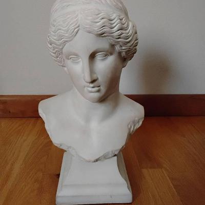 Plaster Classical Bust Of Juno
