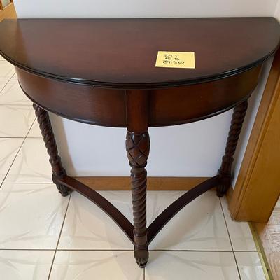 Small Half Round Table