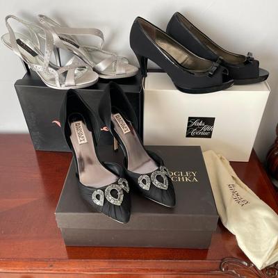 Lot Of Three Pairs Of High Heels In Boxes