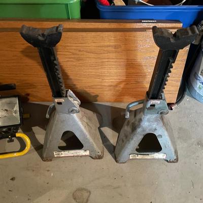 Pair Of Large Jack Stands