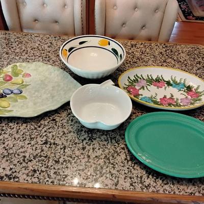 Lot Of Ceramic Serving Dishes 
