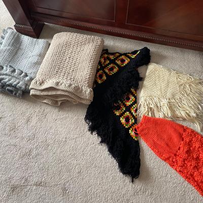 Lot Of Crocheted Items