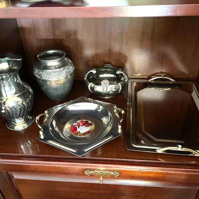 Lot Of Metal Decor