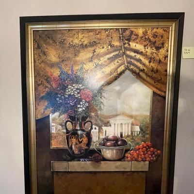 Very Large Architectural And Still Life Print