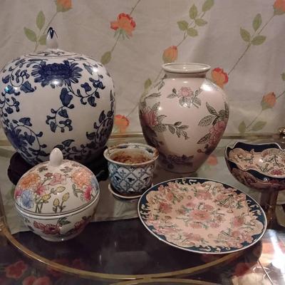 Lot Of Decorative Asian Ceramics 