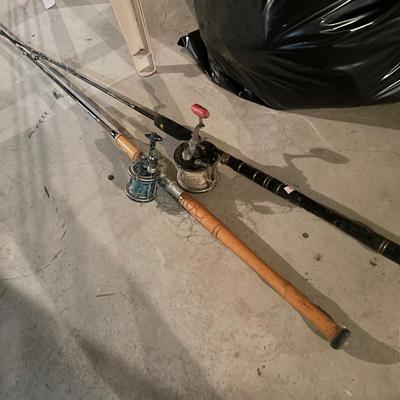 Two Fishing Poles