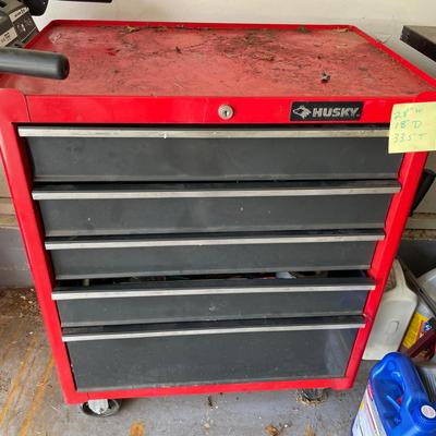 Husky Tool Chest With Tools