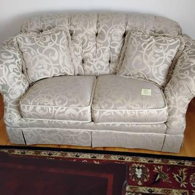 Beige Thomasville Loveseat