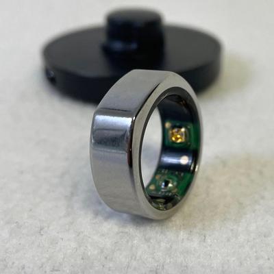 Oura Ring Gen 3-Silver, Size 7