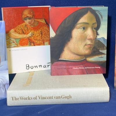 European Art Books, Louvre, Van Gogh & More, 5 Pcs