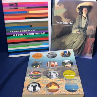 Art Catalogues, LACMA, California & American Art/Design, 3 Pcs 