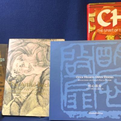 Chinese Art Coffee Table Books, Set Of 4