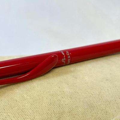 Tiffany And Co  Elsa Peretti Red Ball Point Pen