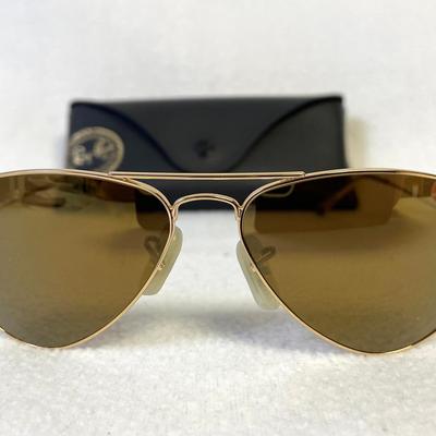 Ray Ban Aviator Sunglasses RB3044 With Extra Lenses 