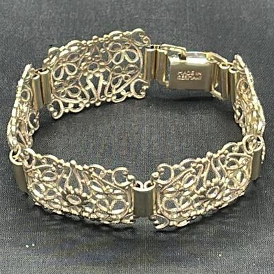 German Filigree 7” Bracelet 