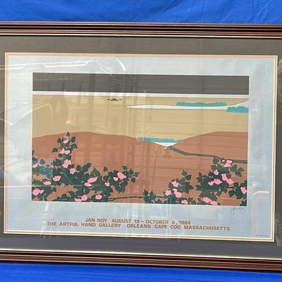 Signed Print By Jan Roy