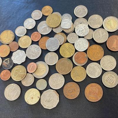 Multi Country Foreign Coins 