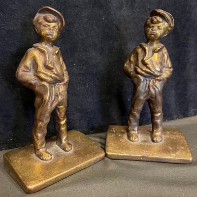 Bronze “Dad’s Pipe” Bookends (2)