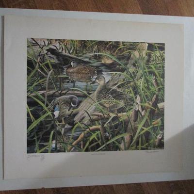 Poster. Ducks Unlimited.