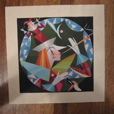 Sale Photo Thumbnail #74: Water color from Russian street artists in Leningrad.  Unframed.
