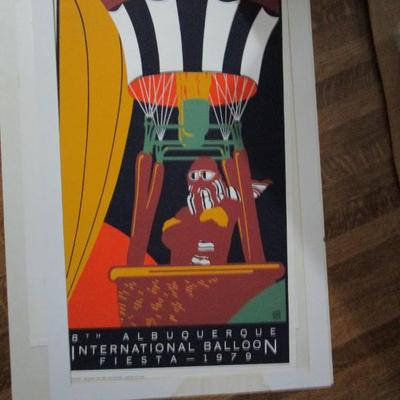 Poster. 1979 Albuquerque Balloon Festival.