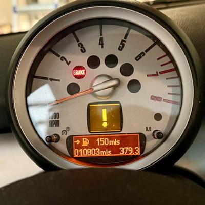 Mini Cooper- 2009 Model: COOPERN 2D Manual,  6 speed transmission, Vin#WMWMF33549TU71134, 10,803 miles, excellent condition