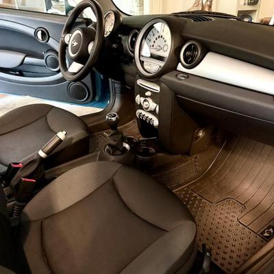 Mini Cooper- 2009 Model: COOPERN 2D Manual,  6 speed transmission, Vin#WMWMF33549TU71134, 10,803 miles, excellent condition