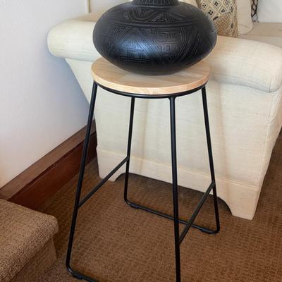 Brazilian Pottery + Display Stool