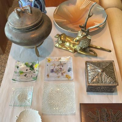 Mixed Lot Of Global Decor - Items From India, Thailand, Mexico, Poland…