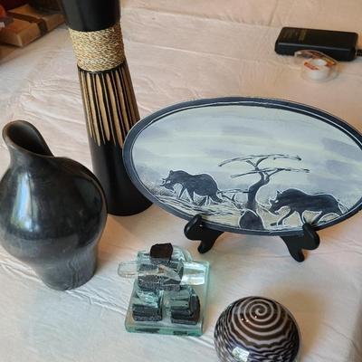 Vintage Glass Orb & Travel Memories