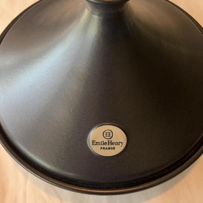 Emile Henry France Tagine Black/Charcoal 2.6qt #55.32