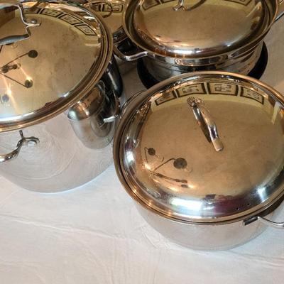 Tools of Trade Stainless Steele Cookware 