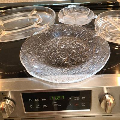 Glass Serving Pieces 