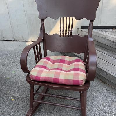 Wooden Rocking Chair