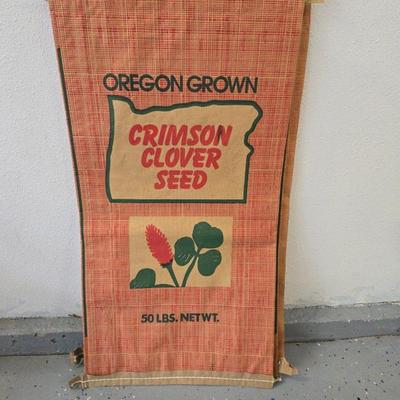 Oregon Grown Crimson Clover Seed