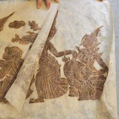 Thai Temple Rubbings