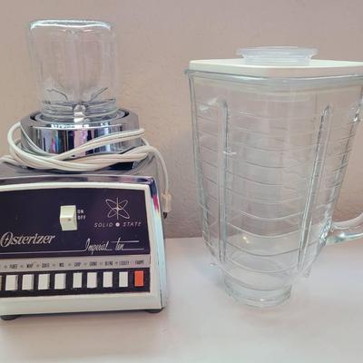 Vintage Glass Topped Osterizer Blender