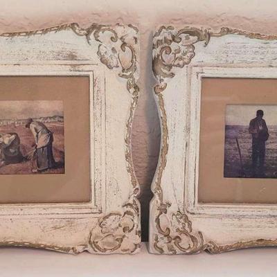 Millet Art "The Gleaners" and "The Angelus"