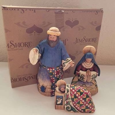 "Joy to the World, the Lord Has Come" Jim Shore 2003 Nativity