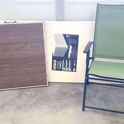 Lifetime 6' Folding Table, Camp Table & Folding Chair