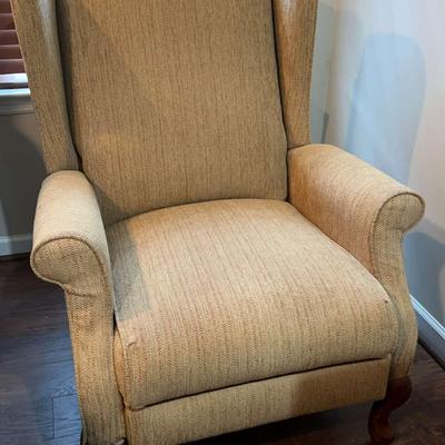 Beige La-Z-Boy Recliner Chair