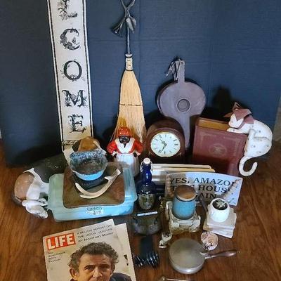 Eclectic Home Décor Collection with Bombay Mantle Clock and More