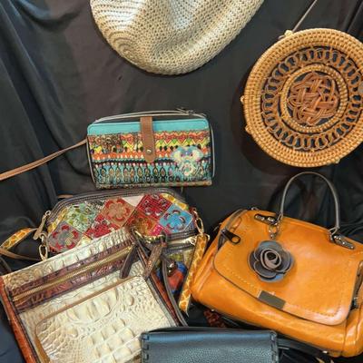 Handbag Collection Featuring Brahmin and Calvin Klein