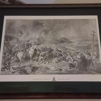 Framed Print – Sherman’s March to the Sea
