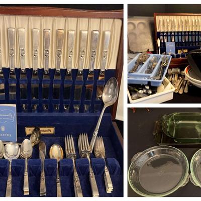 Kitchen Essentials with Silverplated Cutlery by Community
