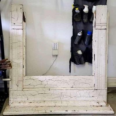 Distressed Wooden Mantle